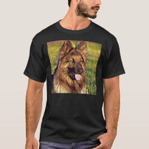 Long Haired German Shepherd Dog T-Shirt