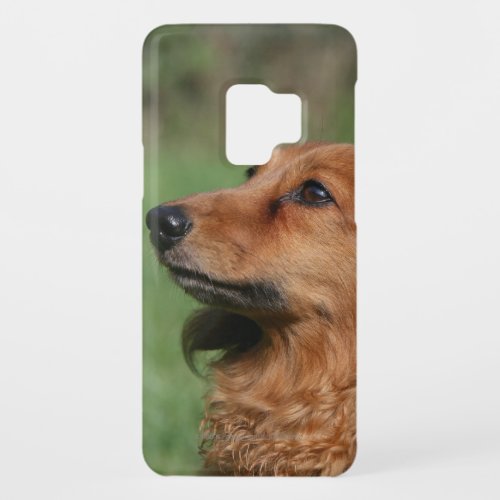 Long_haired Miniature Dachshund 2 Case_Mate Samsung Galaxy S9 Case