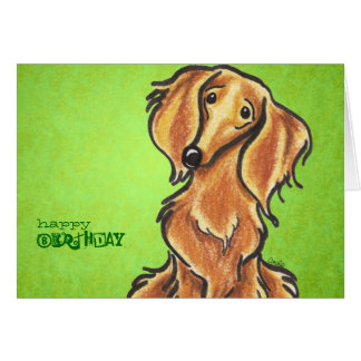 Funny Dachshund Birthday Cards - Greeting &amp; Photo Cards | Zazzle