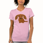 Long Haired Red Dachshund | Cute Doxie Cartoon Dog