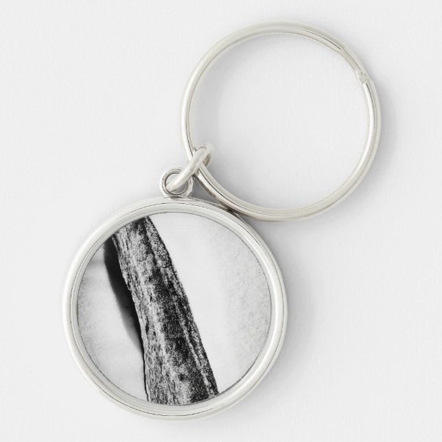 long hard cold lonely keychain (Front)