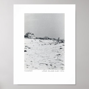 Long Island beach - 1974 Poster