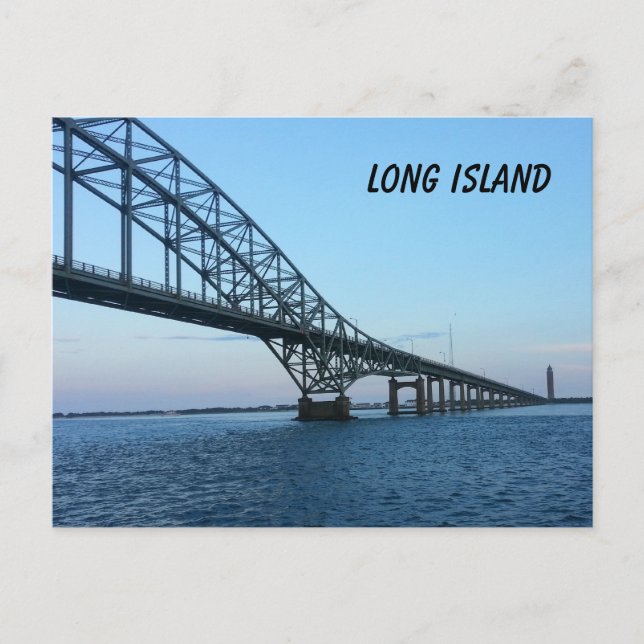 Long Island Causeway Postcard (Front)