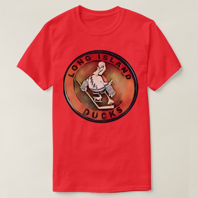 Long Island Ducks Hockey T-Shirt (Design Front)