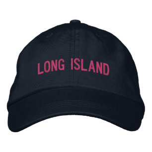 LONG ISLAND EMBROIDERED BASEBALL CAP