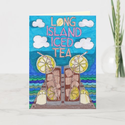 Long Island Ice Tea Card _ Happy Hour 2