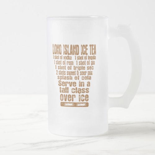 Long Island Ice Tea mug _ choose style  color