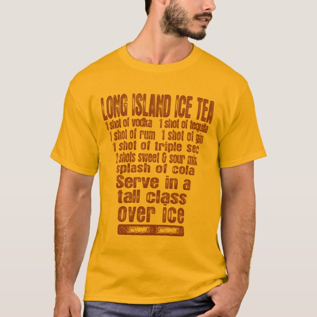 Long Island Ice Tea shirt - choose style & color (Front)