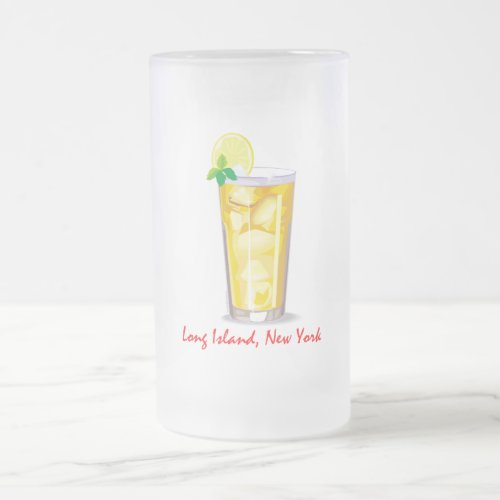 Long Island Iced Tea Frosted Glass Beer Mug