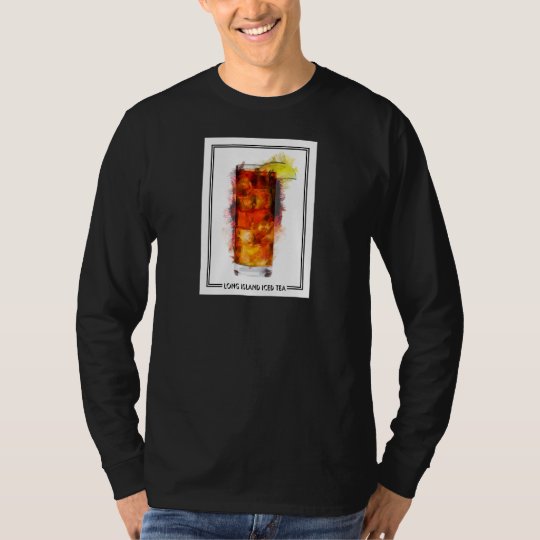 Long Island Iced Tea Marker Sketch T-Shirt