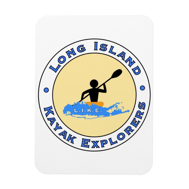 Long Island Kayak Explorers Car Magnet (Vertical)