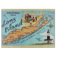 Long Island NY  15x11 Cutting Board