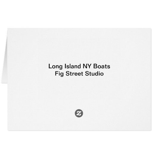 Long Island NY Boats (Back Horizontal)