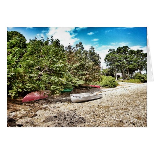 Long Island NY Boats Cards (Front Horizontal)
