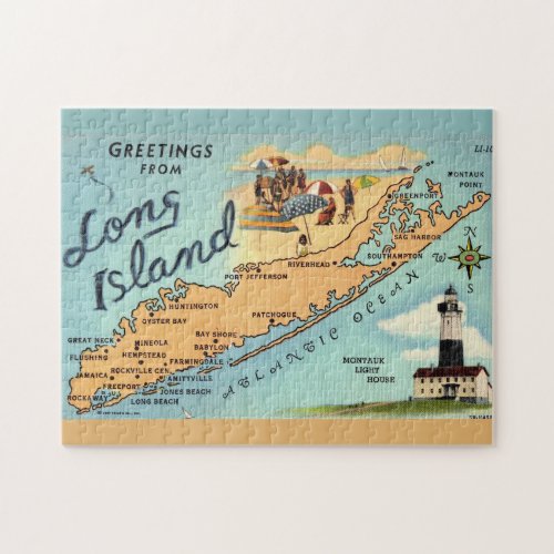 Long Island NY Jigsaw Puzzle