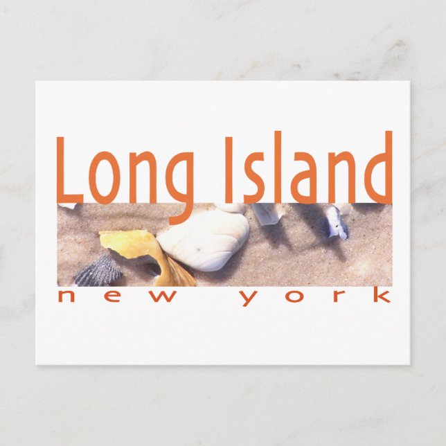 Long Island NY Postcard (Front)