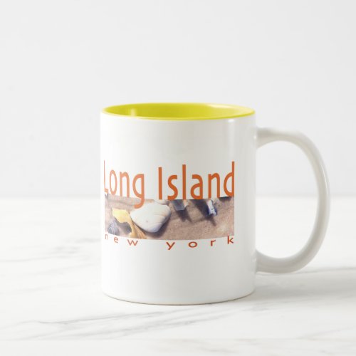 Long Island NY Two_Tone Coffee Mug