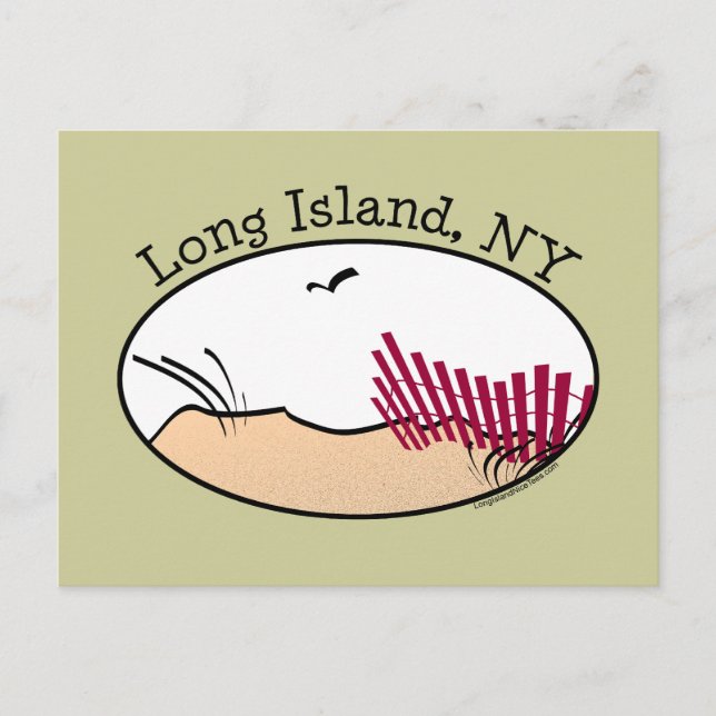 Long Island Postcard (Front)