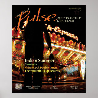 Long Island Pulse cover September 2005 Poster