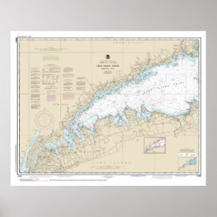 Long Island Sound Western Part Nautical Chart