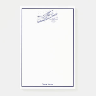 Long Island The Hamptons Map Post-it Notes