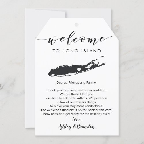 Wedding Welcome Bag Note Welcome Bag Letter Wedding 