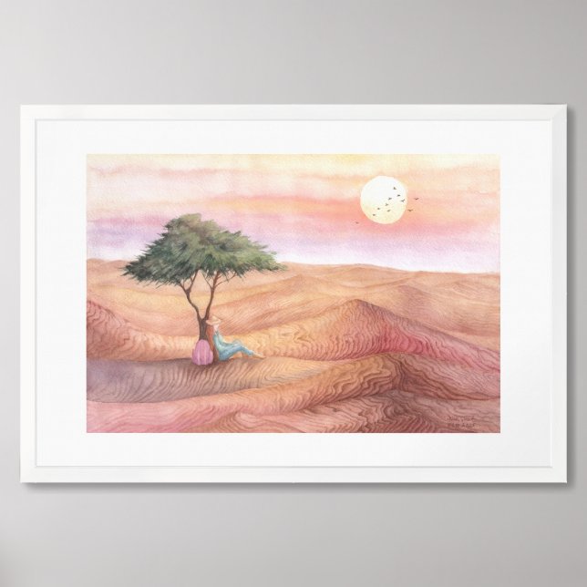 Long Journey Framed Art (Framed Front)