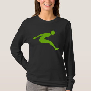 Long Jump - Martian Green T-Shirt