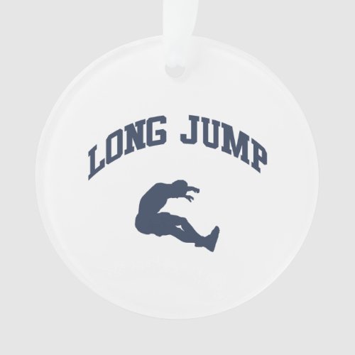 Long Jump Ornament