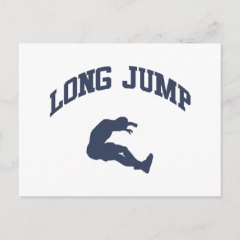 Long Jump Postcard by tjssportsmania at Zazzle