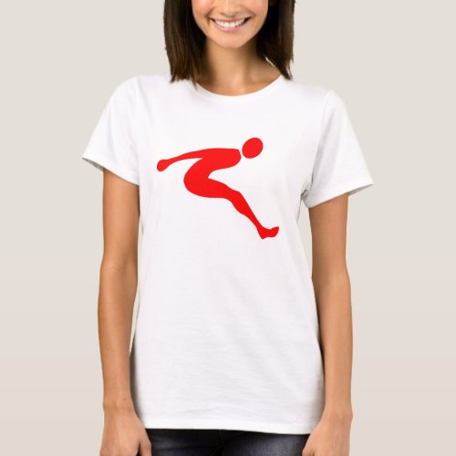 Long Jump _ Red T_Shirt