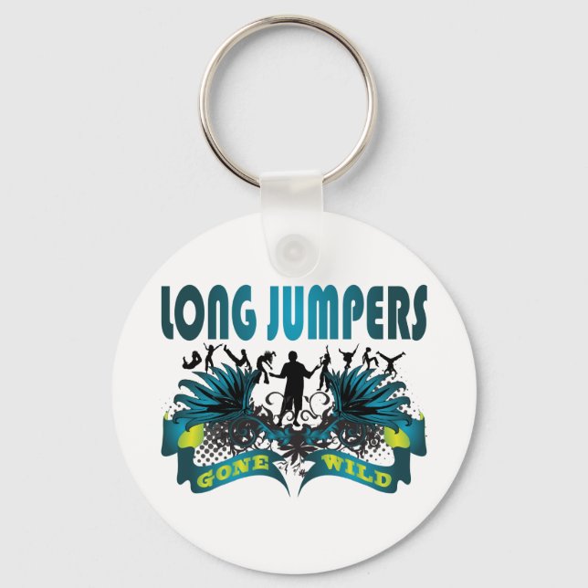 Long Jumpers Gone Wild Keychain (Front)