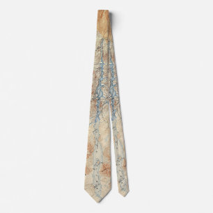 Long Lake in Adirondack Mountains Neck Tie