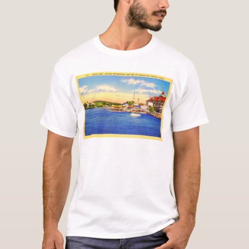 Long Lake _ Naples Waterfront  Bay of Naples Inn T_Shirt