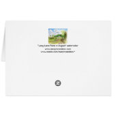 "Long Lane Farm in August" (Back Horizontal)