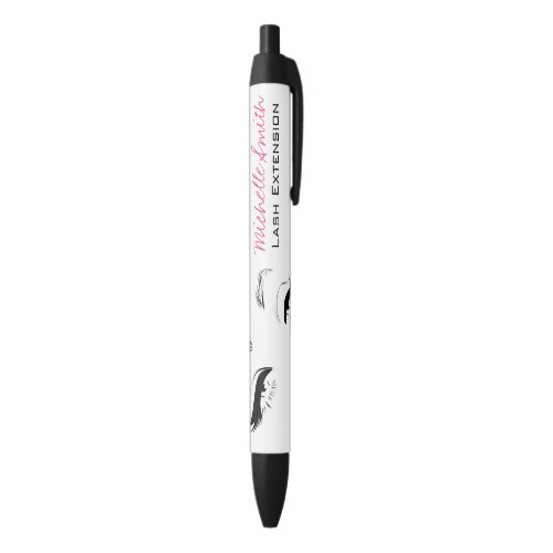 Long lashes Lash Extension Eyeliner branding Black Ink Pen