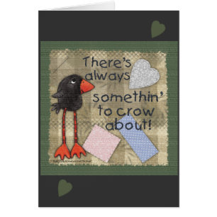 Long Legged Crow-Somethin' to Crow About Cards