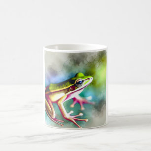 Long legged frog 100924AREF149 - Watercolor Coffee Mug