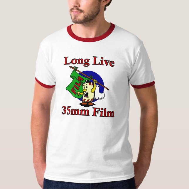 Long Live 35mm Film T-Shirt (Front)