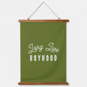 Long Live Boyhood Hanging Tapestry