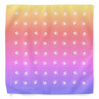 Long Live Cowboys - Rainbow One Bandana