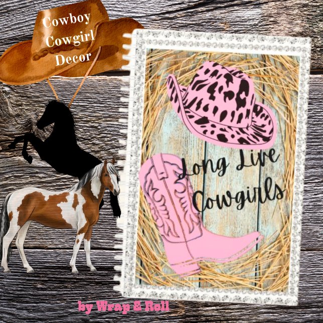 Long Live Cowgirls Rhinestone Notebook (Creator Uploaded)