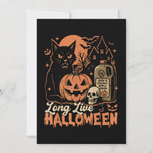 Long Live Halloween Invitation