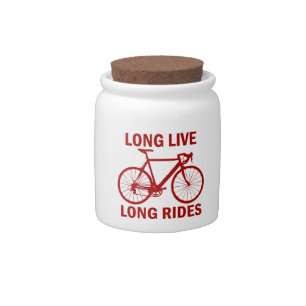 Long Live Long Rides Candy Jar
