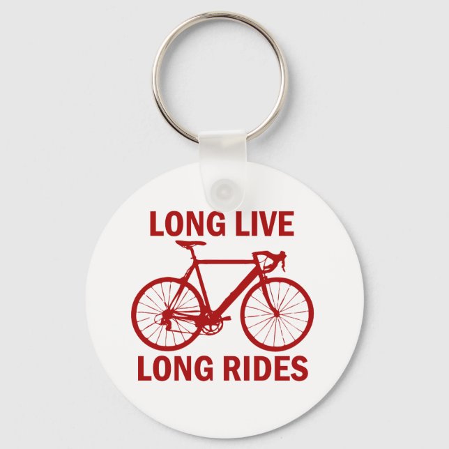 Long Live Long Rides Keychain (Front)