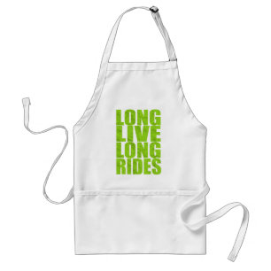 Long Live Long Rides (Topo) Adult Apron