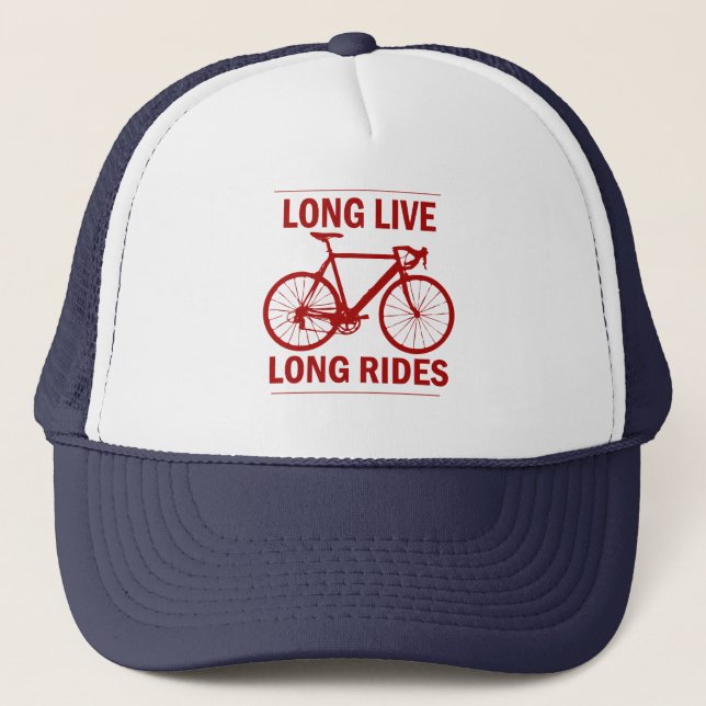 Long Live Long Rides Trucker Hat (Front)