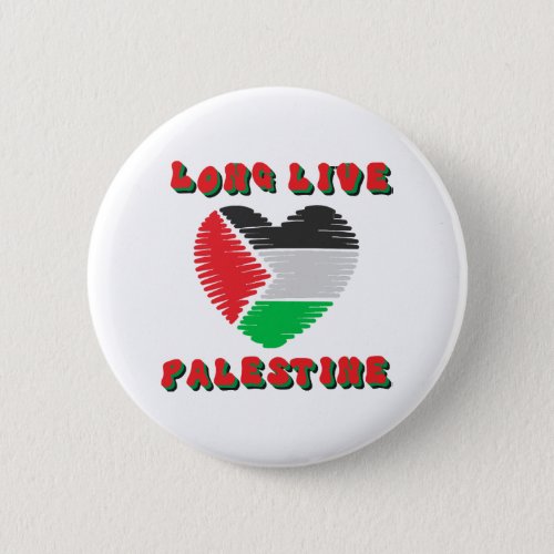 Long Live Palestine Button
