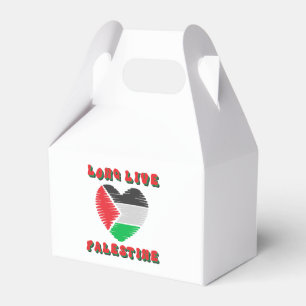 Long Live Palestine Favor Boxes