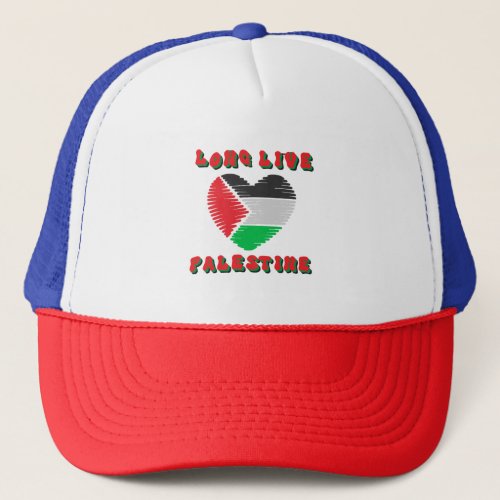 Long Live Palestine Trucker Hat